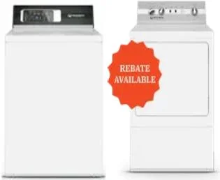 Side by Side Washer & Dryer Set